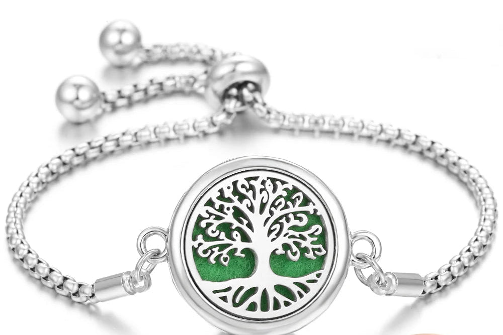 Stainless Steel Perfume Bracelet